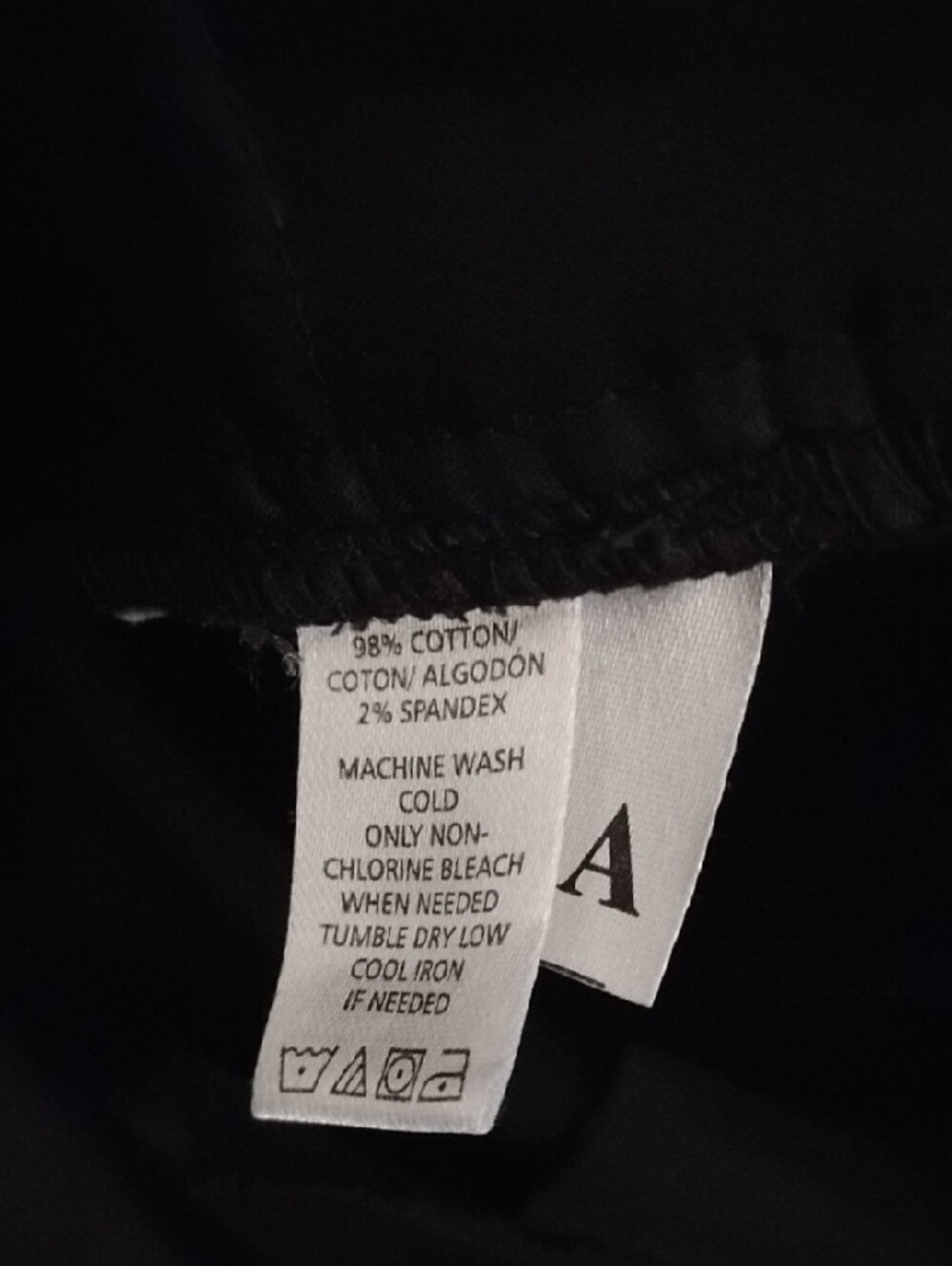 Ann Taylor Loft Womens 10 Petite Black Marisa Straight Pants - Picture 7 of 7